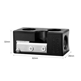 Xiciki Cue Tip Shaper Tool, Multifunctional Snooker Cue Tip Repair Kit, 8-in-1 Pool Tip Shaper Repair Tool, Essential Pool Cue Accessories for Precision Cue Tip Maintenance Shaping