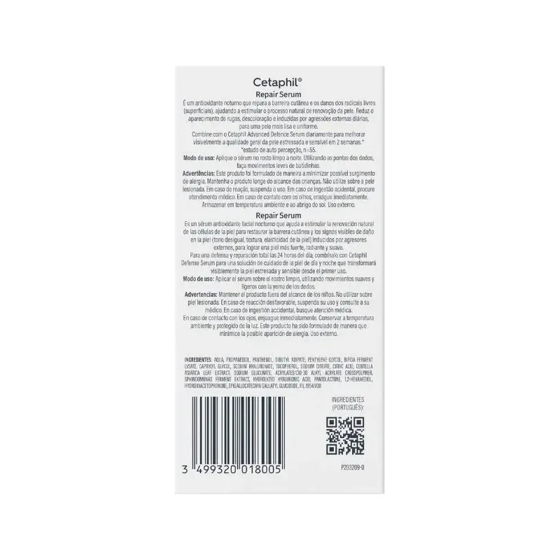 Sérum Suero Reparador Y Renovador 30ml Cetaphil