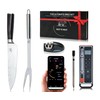 Wireless Meat Thermometer Digital BBQ Set, 5.3 Bluetooth and WiFi