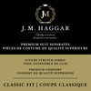 J.M. Haggar Men's Classic Fit Subtle Pattern Suit Separates Jackets-Regular