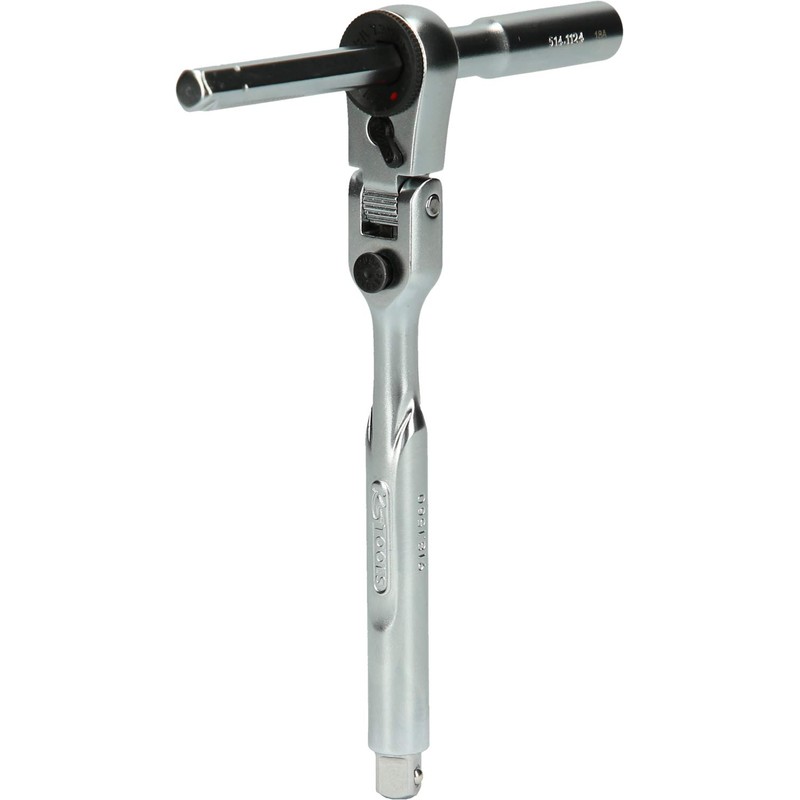 KS Tools 918.1590 1/4 Inch Bit Joint Reversible Ratchet Set