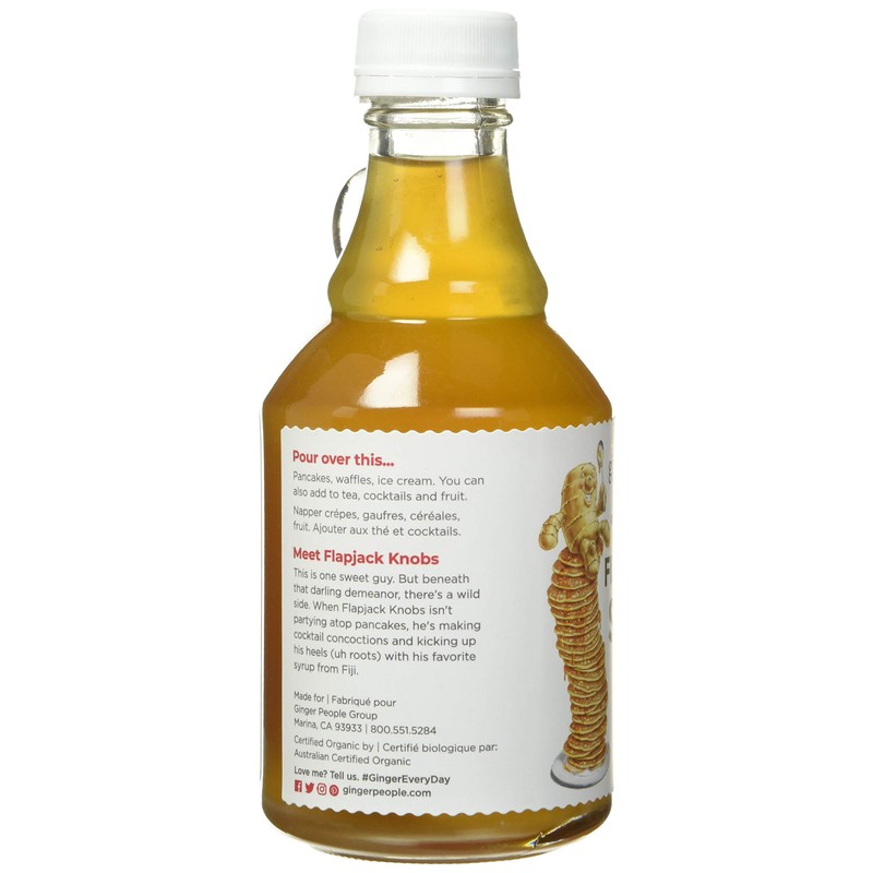 Ginger People Syrup Fijian Organic, 8 oz