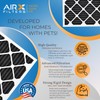 AIRX FILTERS WICKED CLEAN AIR. 16x25x2 Air Filter Odor Eliminator