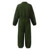 ReliBeauty Children's Pilot Costume, Fighter Jet Pilot Costume, Children, Green