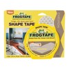 FROGTAPE 282549 Shape Tape Painting Tape, Yellow, Chevron Design, 1.81-Inch
