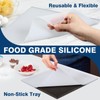 6 Pcs Silicone Dehydrator Trays 11 x 11 Inch, Square