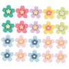 Beavorty 30pcs Mini Flowers for Hair Clips Craft Embellishments for