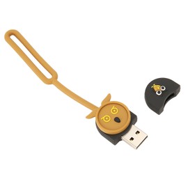 Cartoon USB Flash Drive Owl Style Standard USB2.0 Plug and Play High Speed Memory Thumb Stick for Backup Travel Office 128G