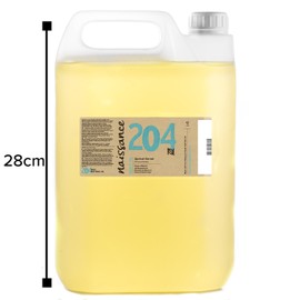 Naissance Aprikosenkernöl (Nr. 204) - 5 Liter - Natürlich, Vegan, Gentechnikfrei - Feuchtigkeitsspendend, Pflegend für Gesicht, Haare, Lippenbalsam, Körper, Massage, Kosmetik, Hautpflege