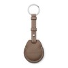 BONAVENTURA BATT1 AirTag Key Ring, Shrink Leather, Braun