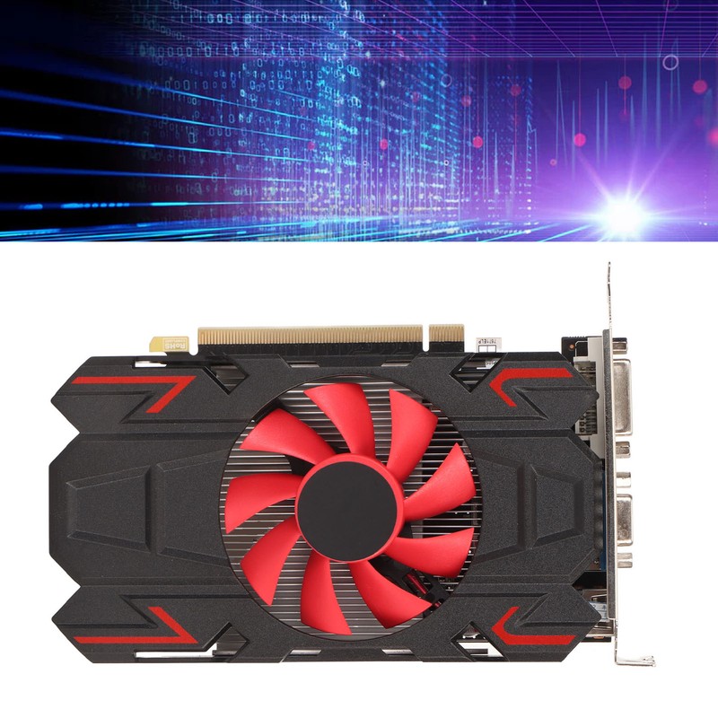 HD7670 4GB DDR5 128bit Graphics Card with Cooling Fan 2560x1600