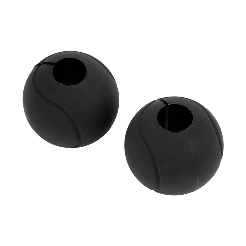 1 Pair of Barbell Dumbbell Curved Bar Grip Round Spherical