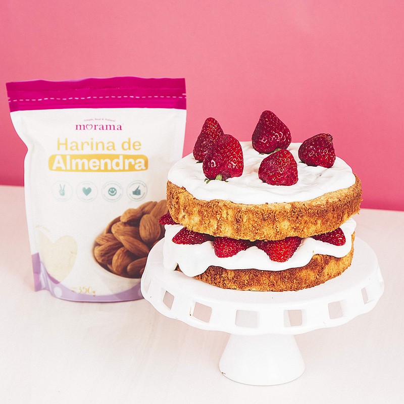 Morama Harina de almendra vegana ideal para dietas KETO y