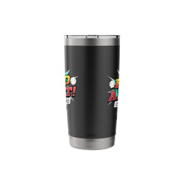 1st Birthday Superhero Comic Book Hero Alert! 1 Epic Year Stainless Steel Insulated Tumbler