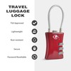 UP Security Suitcase Locks TSA Approved, Small Padlock Combination, TSA