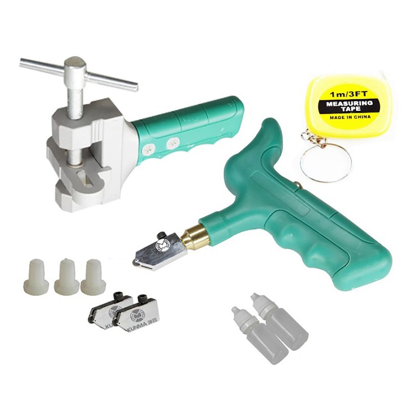 Ceramic Tile Cutter with Plastic Handle Carbide Head Glass Cutting