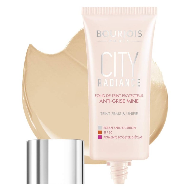 Bourjois City Radiance Medium Coverage Foundation 2 Vanilla, 3ml