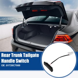 QUARKZMAN Rear Boot Release Switch for Hyundai No.81720C7000 Black Pack of 1