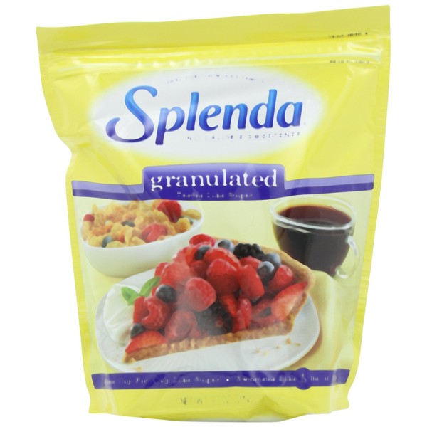 SPLENDA No Calorie Sweetener Granular, 9.7-Ounce Resealable Bags (Pack of 2)
