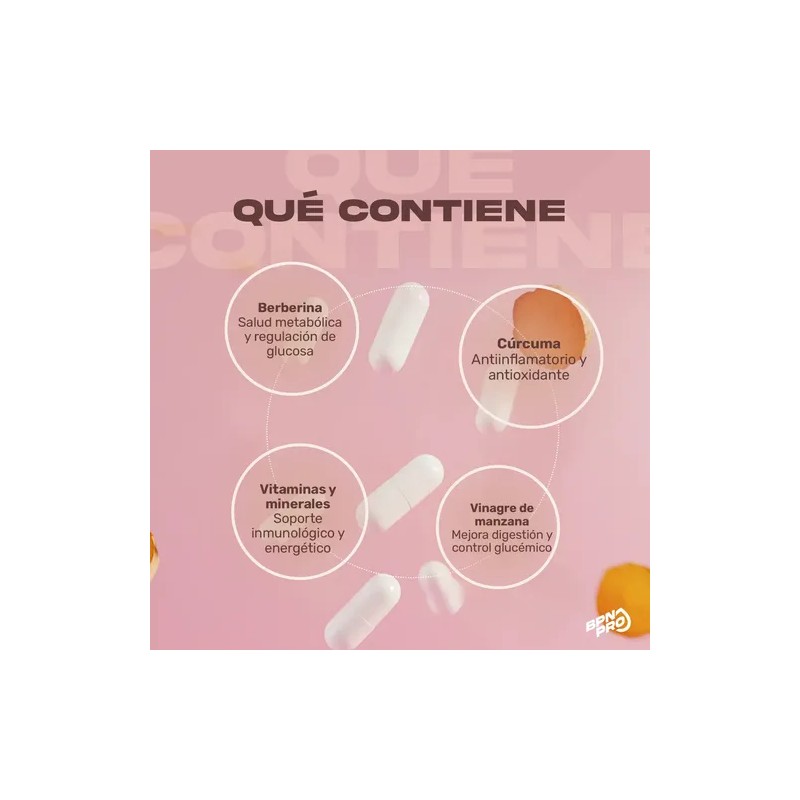 Suplemento Berberina Magnesio Bpn Pro Cápsulas Atletas