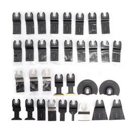 35PCS Multitool Blade High Carbon Steel Wear Resistant Incisive Oscillating Tool Saw Blade for Plastic