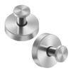 ELIUNG Suction Cup Hooks for Shower, 2 Pack Stainless Steel