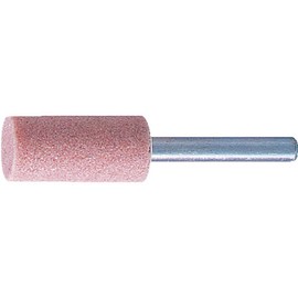 TRUSCO MP-581P Whetstone PA with Shaft, Cylindrical Diameter 0.7 x Width 1.5 x Shaft 6#60, 5 Boxes (PK)