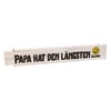 Folding Ruler Logo "Papa hat den Longest Rule" with Smiley