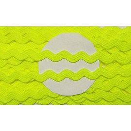 5 m Zigzag Braid Neon Yellow 9 mm