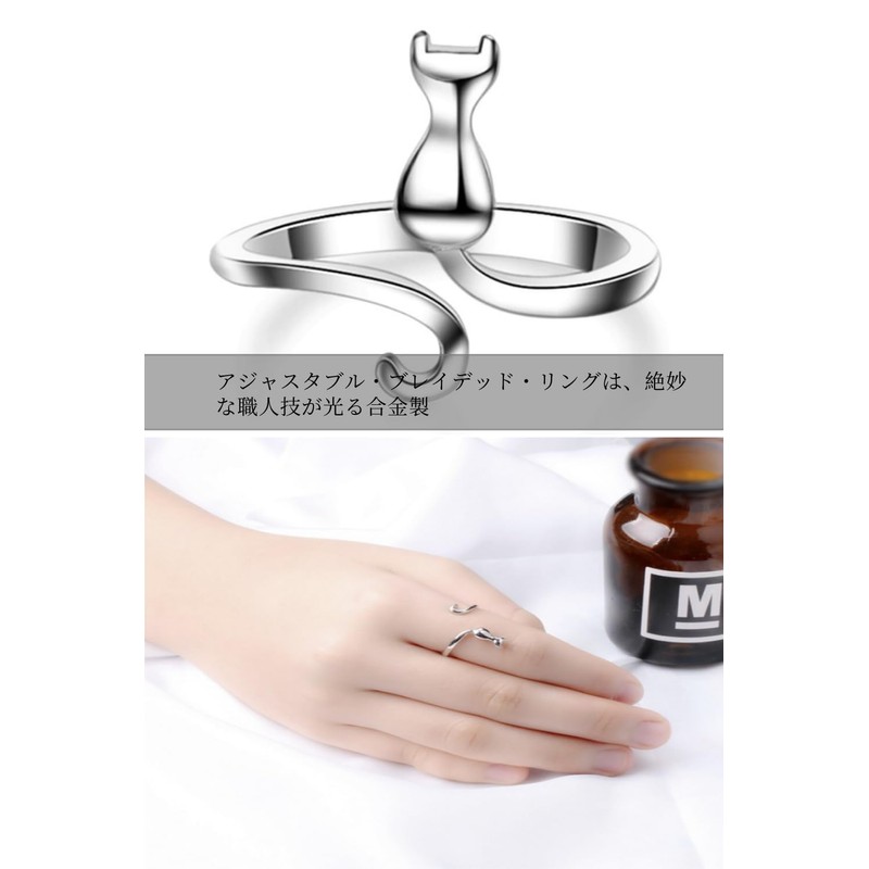 YFFSFDC Adjustable Knitting Loop Crochet Rings 4 Pcs Crochet Rings