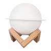 Mini Planet Humidifier LED Moon Lamp Diffuser Rechargeable Planetary USB