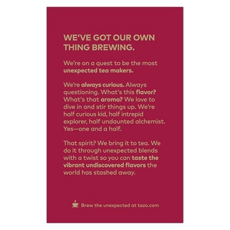 TAZO Joy Limited Edition Seasonal Blend of Black, Oolong &