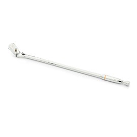GEARWRENCH 1/2" Drive 120XP Locking Flex Head Ratchet with Full Polish Grip - 25" Length - 81376