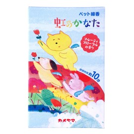 Pet Incense, Rainbow Kanata, Fruity Floral Scent, Approx. 1.1 oz (30 g)