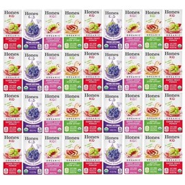 Honest Kid Organic Juice Boxes Variety Pack, Summer Drink, Kids Drink 6 fl oz, 44 Count