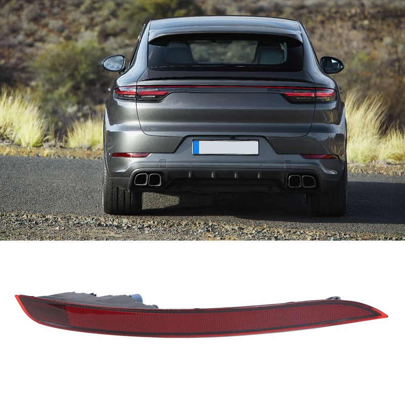 Rear Bumper Light Red Housing Bumper Indicator Reflector Replacement For