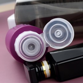 Mrsdry Travel Bottles for Toiletries, Large 6oz Oversize Containers, BPA Free Leak Proof Tubs Refillable Liquid Travel Accessories with Toiletry Bag for Cometic Shampoo and Lotion Soap (4 Pack)