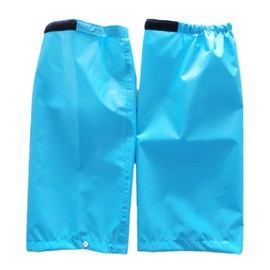 SaveSooo Rain Leg Covers (1 Pair Set, Blue) Leg Cover, Waterproof, Portable, Lightweight, Compact, Adjustable Size