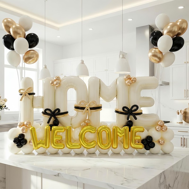 Nyvrexo 145Pcs Housewarming Party Decorations