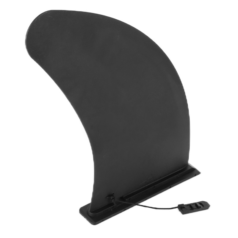 11in Surf SUP Fin PVC Fixed Socket Type Black Center