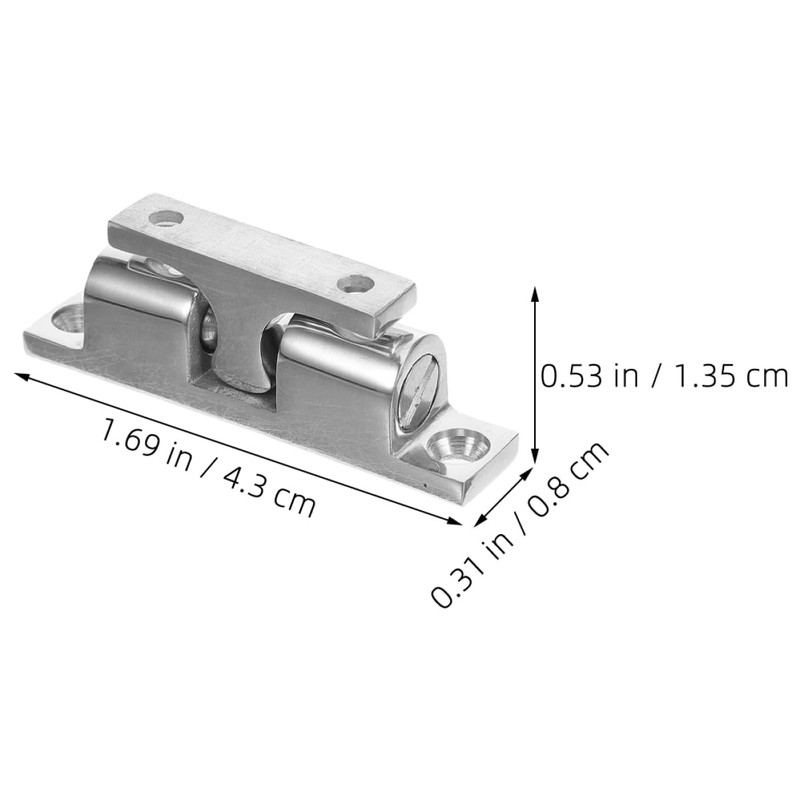 OHPHCALL Heavy Duty Stainless Steel Spring Ball Door Latch for