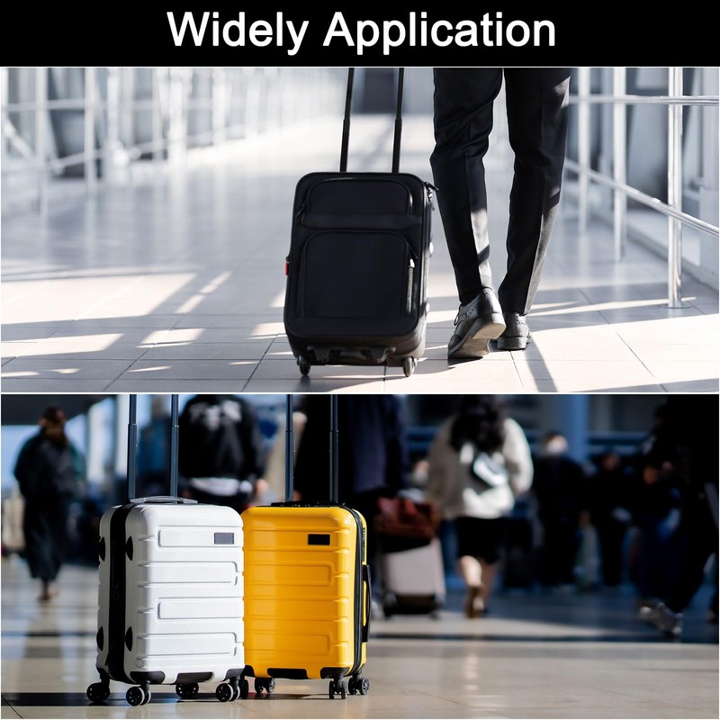 sourcing map 4Pcs Luggage Replacement Pads, Plastic Luggage Stand Feet