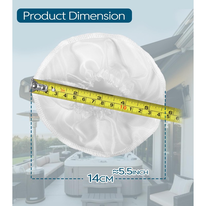 ZEZHIMI 6540-213 Hot Tub Suction Drain Protector Filter – Mesh