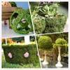 BYHER Dried Moss Mat for Wedding Birthday Party Fairy Garden