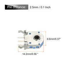 sourcing map Mouse Wheel Encoder, 7 mm, 300 W, Time-Accurate Decoder Rotating Mouse Scroll Wheel Encoder, Pack of 5