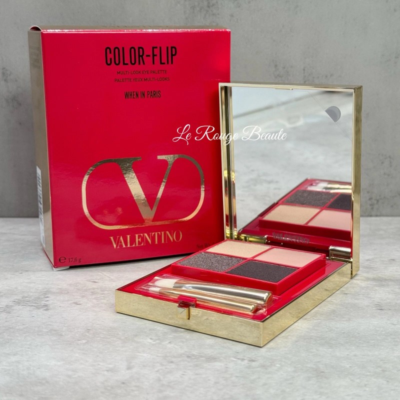 Valentino Color-Flip Eyeshadow Palette - 02 When in Paris *8