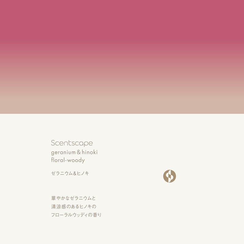 Scentscape Incense, Geranium & Hinoki, 30 Sticks 38222, Nihon Kodo