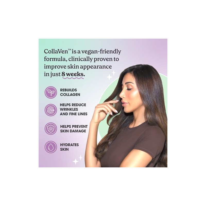 Fit & Lean CollaVen Vegan Collagen Builder, vegano, colágeno de