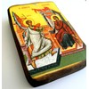 Wooden Greek Christian Orthodox Wood Icon of the Annunciation /