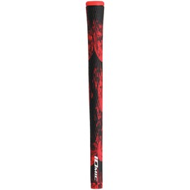 IOMIC Grip Art Grip Sticky Black Army 2.3 Wood & Iron Grip (M60 No Backline) Sticky Black Army 2.3 Army Coral Red